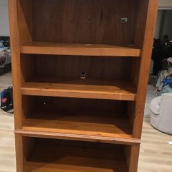 A Solid Wood Bookcase 