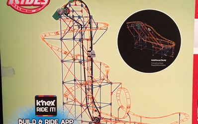 K’NEX panther attack roller coaster set