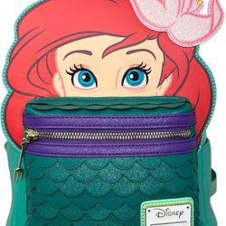 Loungefly Disney The Little Mermaid Ariel Backpack 10x9x5 - LAST ONE 