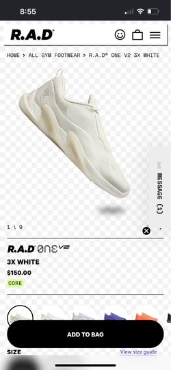 The R.A.D® ONE V2 is the all-round gym shoe that’s good at everything, and ready for anything.  Cushioned for plyometrics, stabilized for lifting, dur