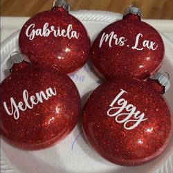 Custom Ornaments 