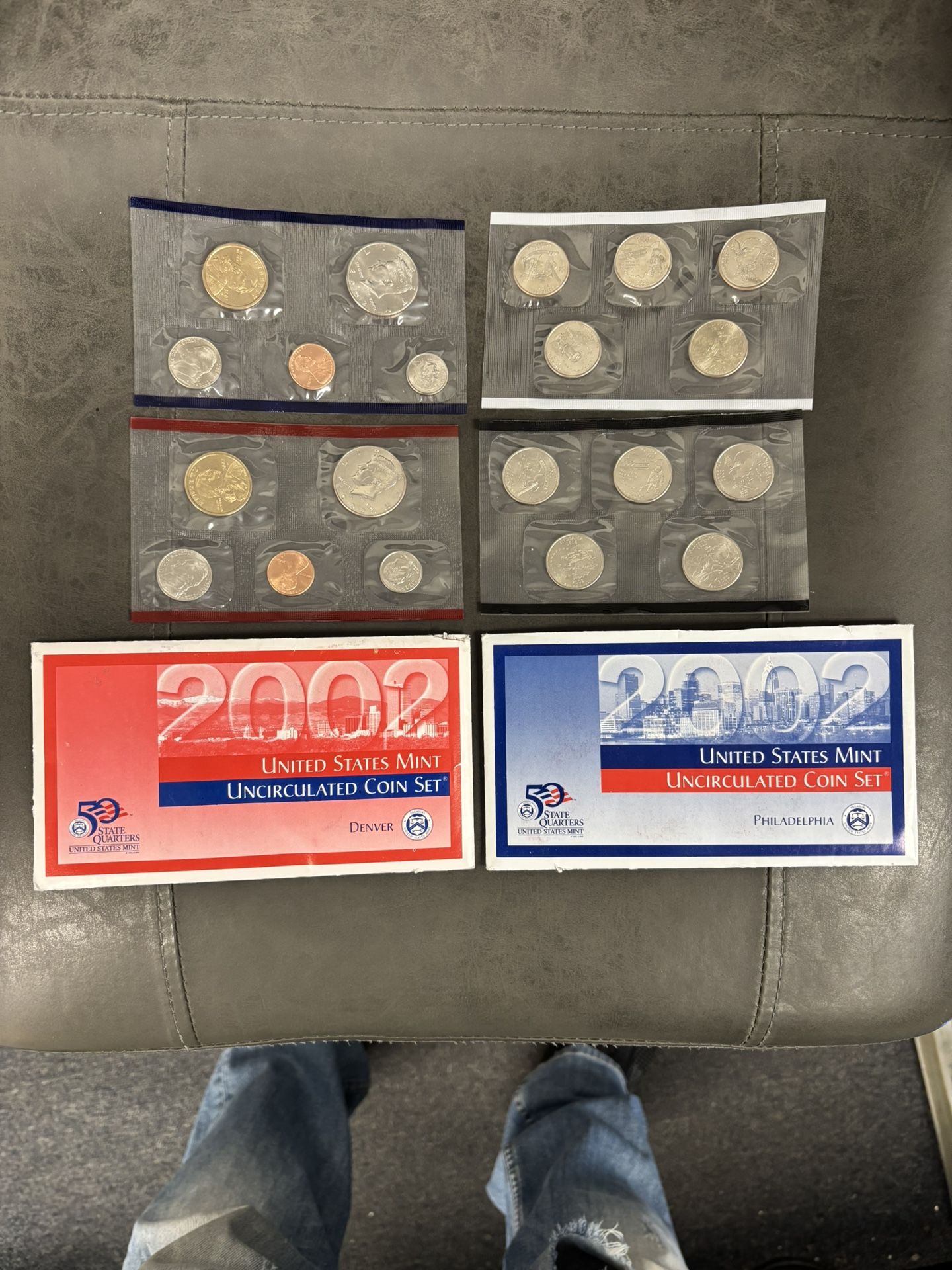 2002 U.S. Mint Set in OGP -- 20 TOTAL STELLAR COINS!