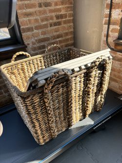 Restoration Hardware Seagrass Basket