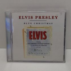 Elvis Presley Blue Christmas Music Audio CD 1992 Christmas Holiday Rock Party