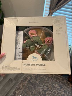 Pottery barn girls mobile