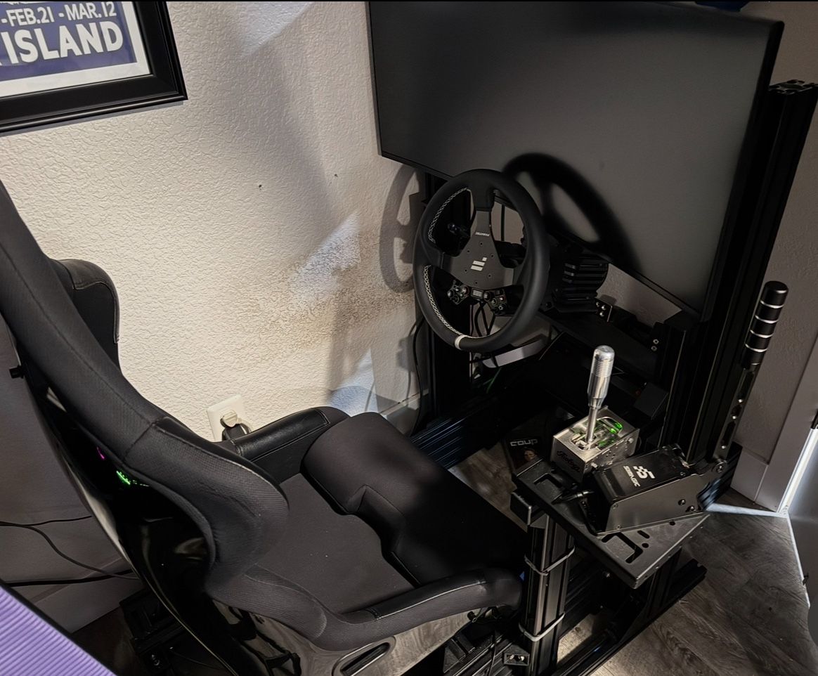 GT Omega Prime Sim racing Cockpit