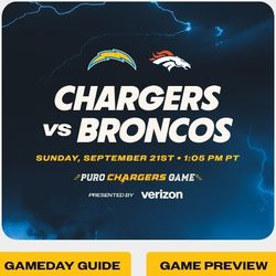 All Chargers Home Games