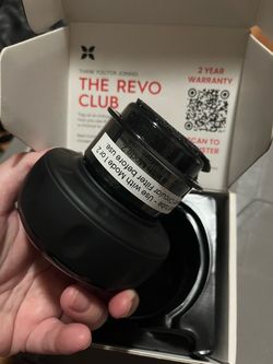 REVO Smart Cup Cupping Massager Black Wireless Rechargeable Therapy Compact