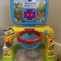 2-in-1 Sports Activity Center (Basketball & Soccer)