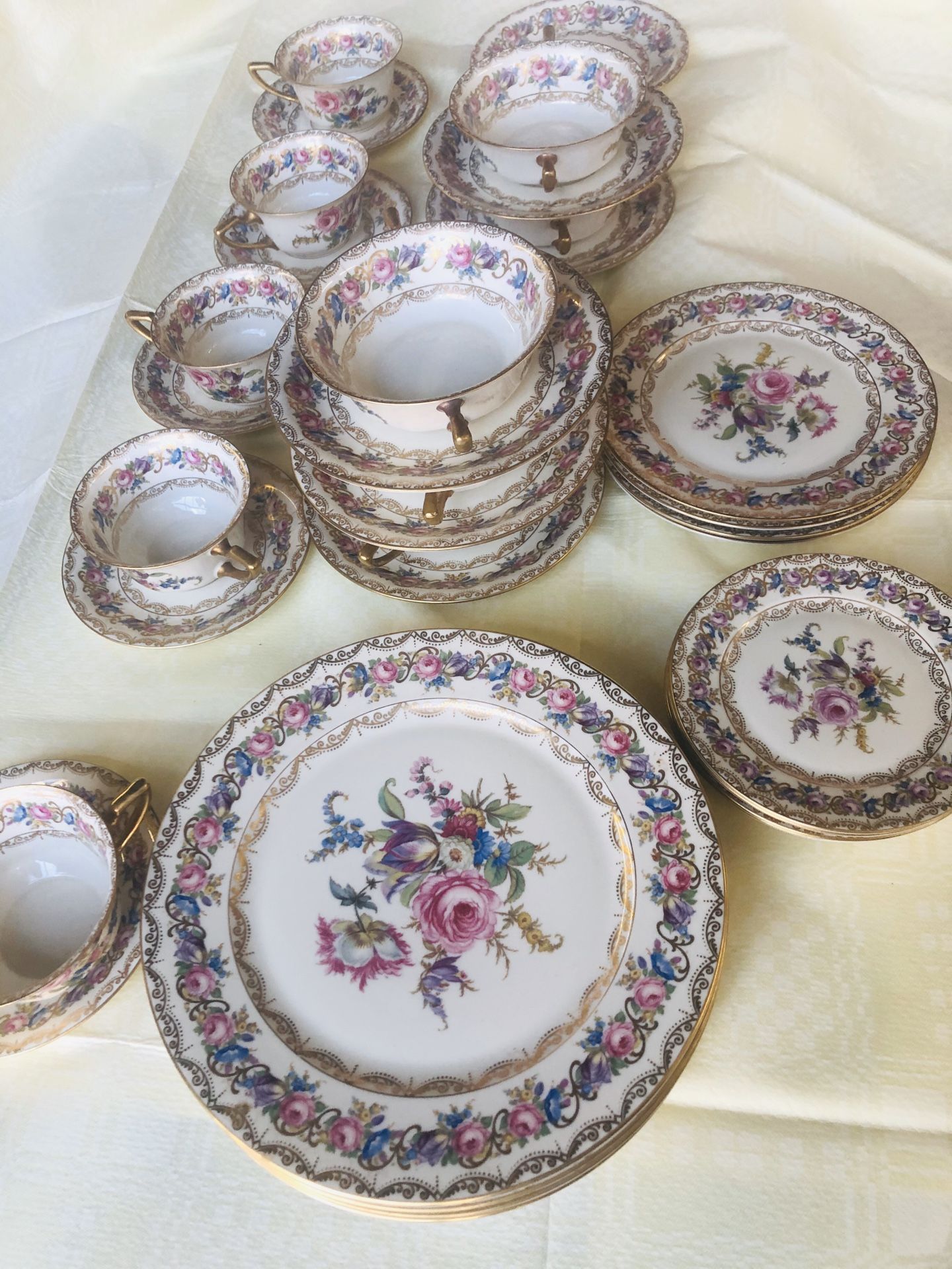 Antique Rosenthall Ivory Bavaria Vienna US Patent No. 72653