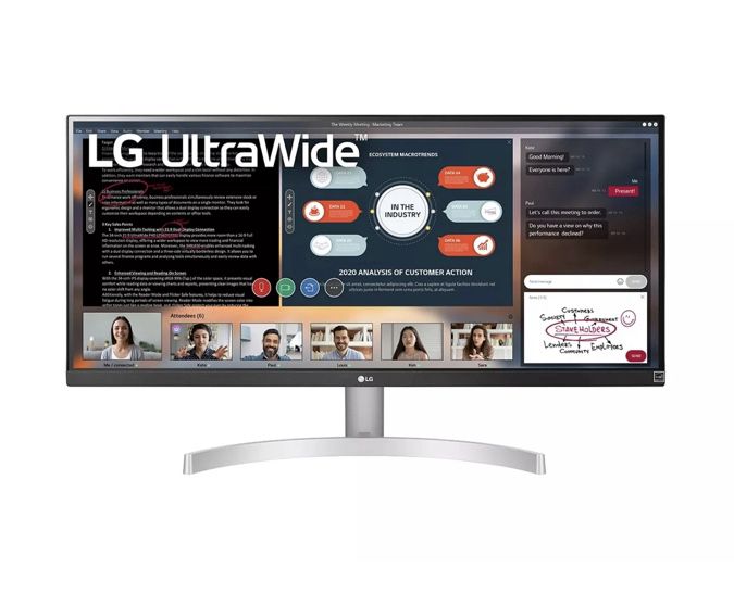 Extra Wide LG Monitor 