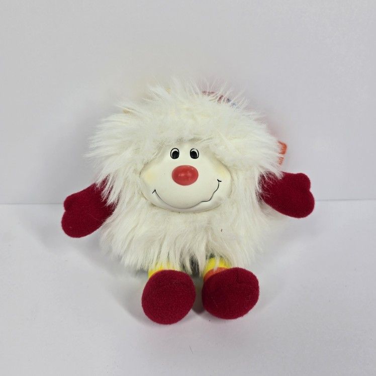 1984 Hallmark Rainbow Brite Twink Hatful Sprite White Plush with Hat Vintage