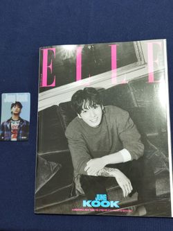 BTS JUNGKOOK ELLE Korea 2026 01 JANUARY Magazine EDITION

W/ Photo Card