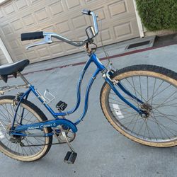 1982 Schwinn Cruiser 5 Speed OG Survivor! 70’s 80’s old school Schwinn schwinn Klunker 5 speed Blue Girls model Original owner find!
