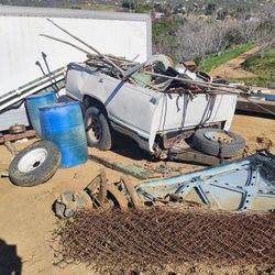 Truck Box Dump Bed Trailer 