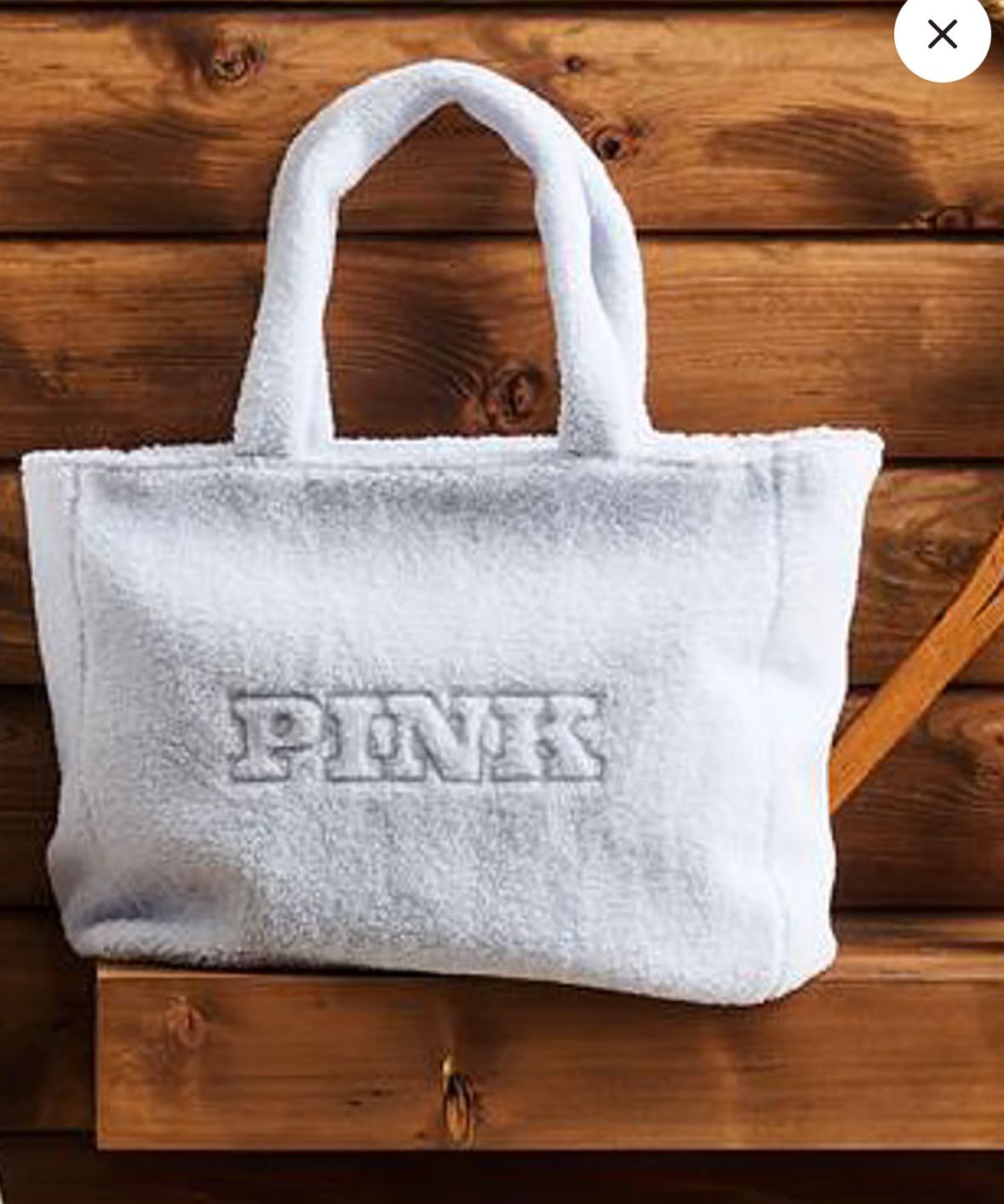 BNWT Victoria Secret Pink Sherpa Tote sealed in bag