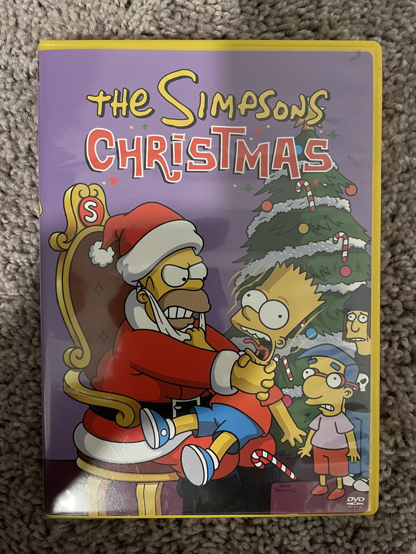 The Simpsons Christmas dvd