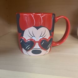 Disney Coffee Cup - Minnie Mouse Dimensional In Sun Glasses