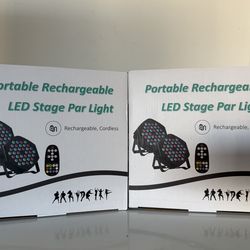 Led Stage Light Rechargeable