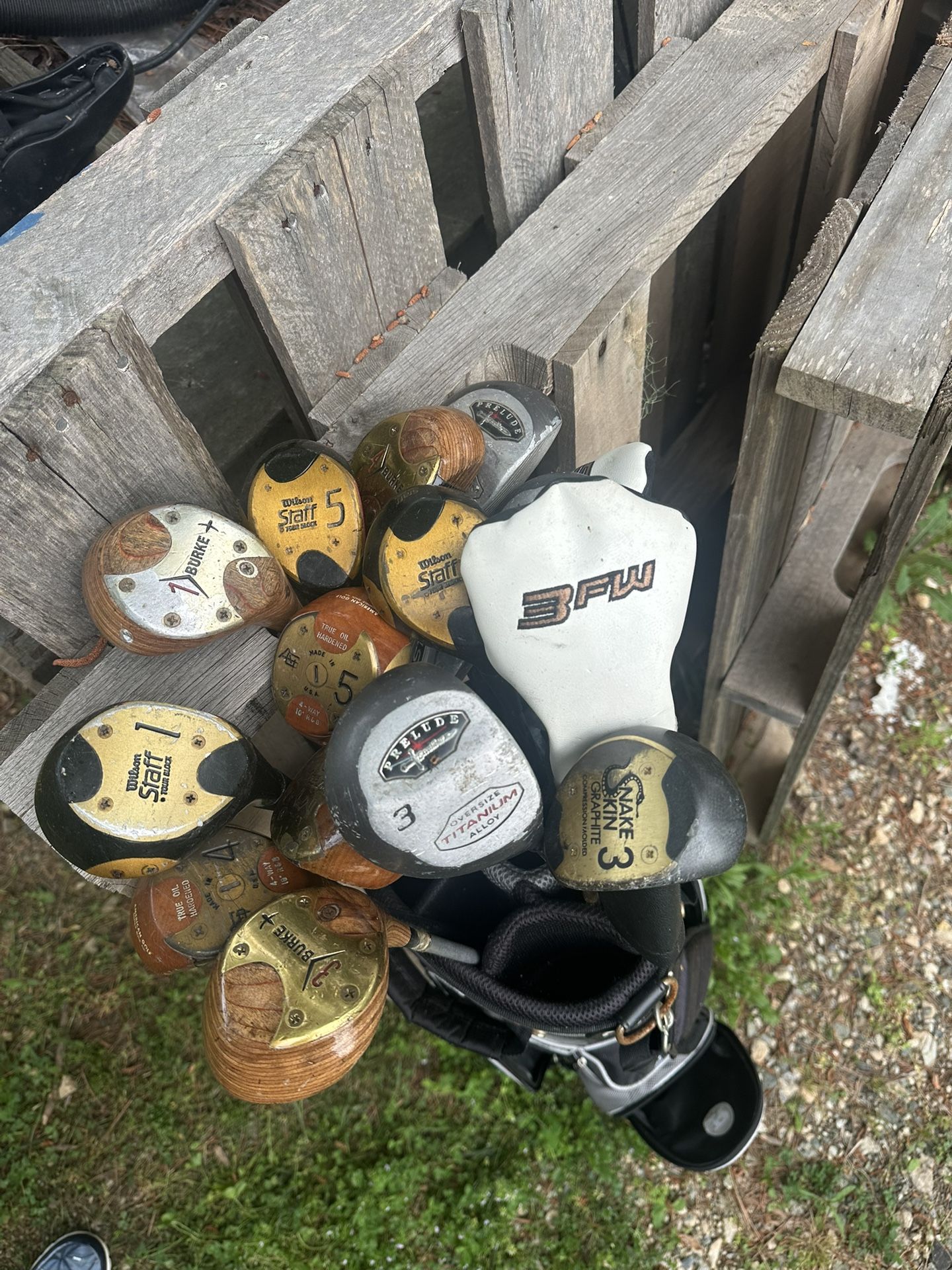 Golf Clubs With Bag