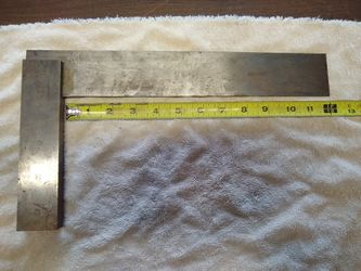 12" Browne & Sharpe Machinist Try Square