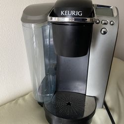 Keurig Coffee Maker, Single Serve K-Cup Pod Coffee Brewer, With MultiStream Technology, 66 oz Dual-Position Reservoir, and Customizable Settings, Gra