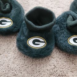 Green Bay Packers Infant Slippers 6mo