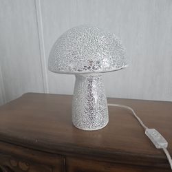 Mushroom Mosaic Lamp