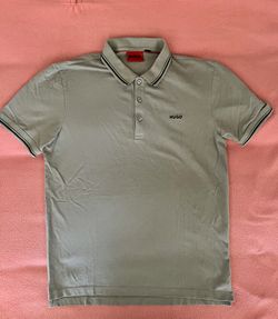 Hugo Boss gray Polo 