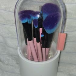 Spectrum Makeup Brush Set w Holder