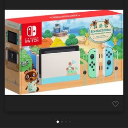 Nintendo Switch Animal Crossing Limited Edition 