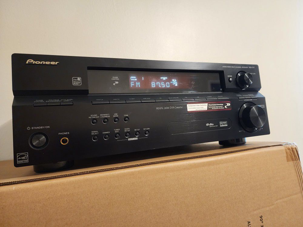 Pioneer VSX-517-K Audio Video A/V Multi Channel Receiver