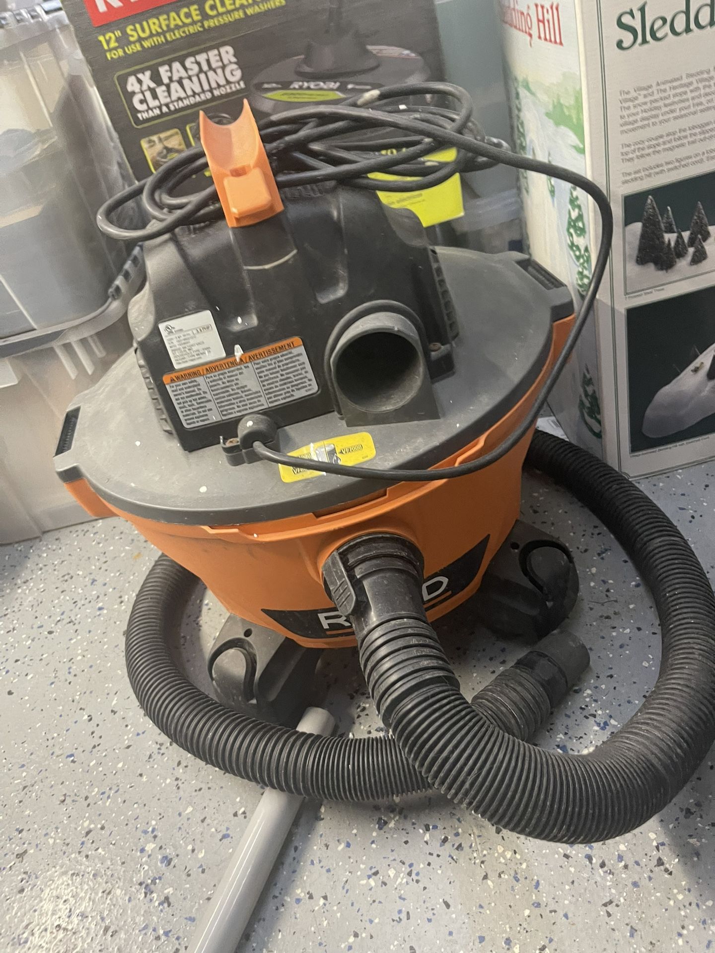 Ridgid Vacuum