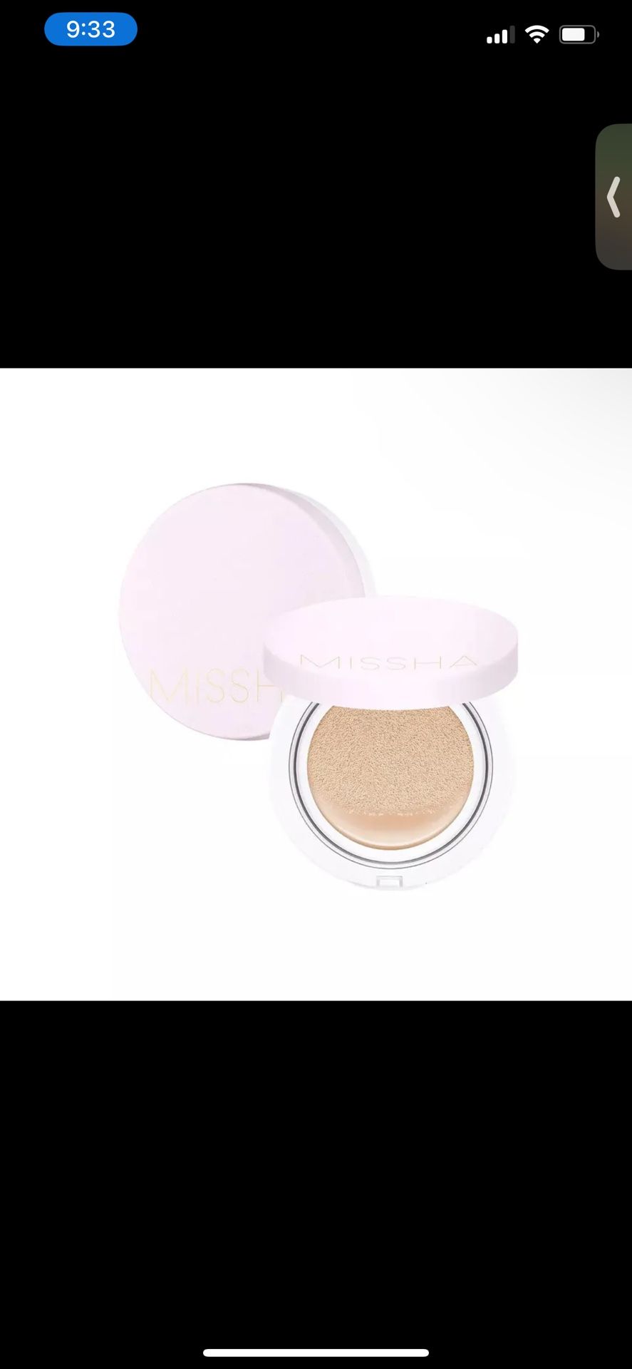[US Seller] MISSHA M Magic Cushion Cover lasting #21 Light Beige SPF50+/PA++ 15g