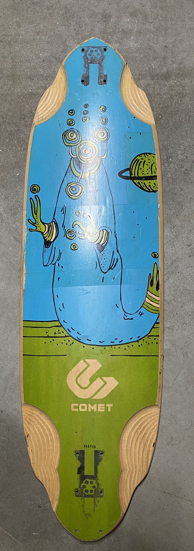 Comet Longboard Skateboard Deck