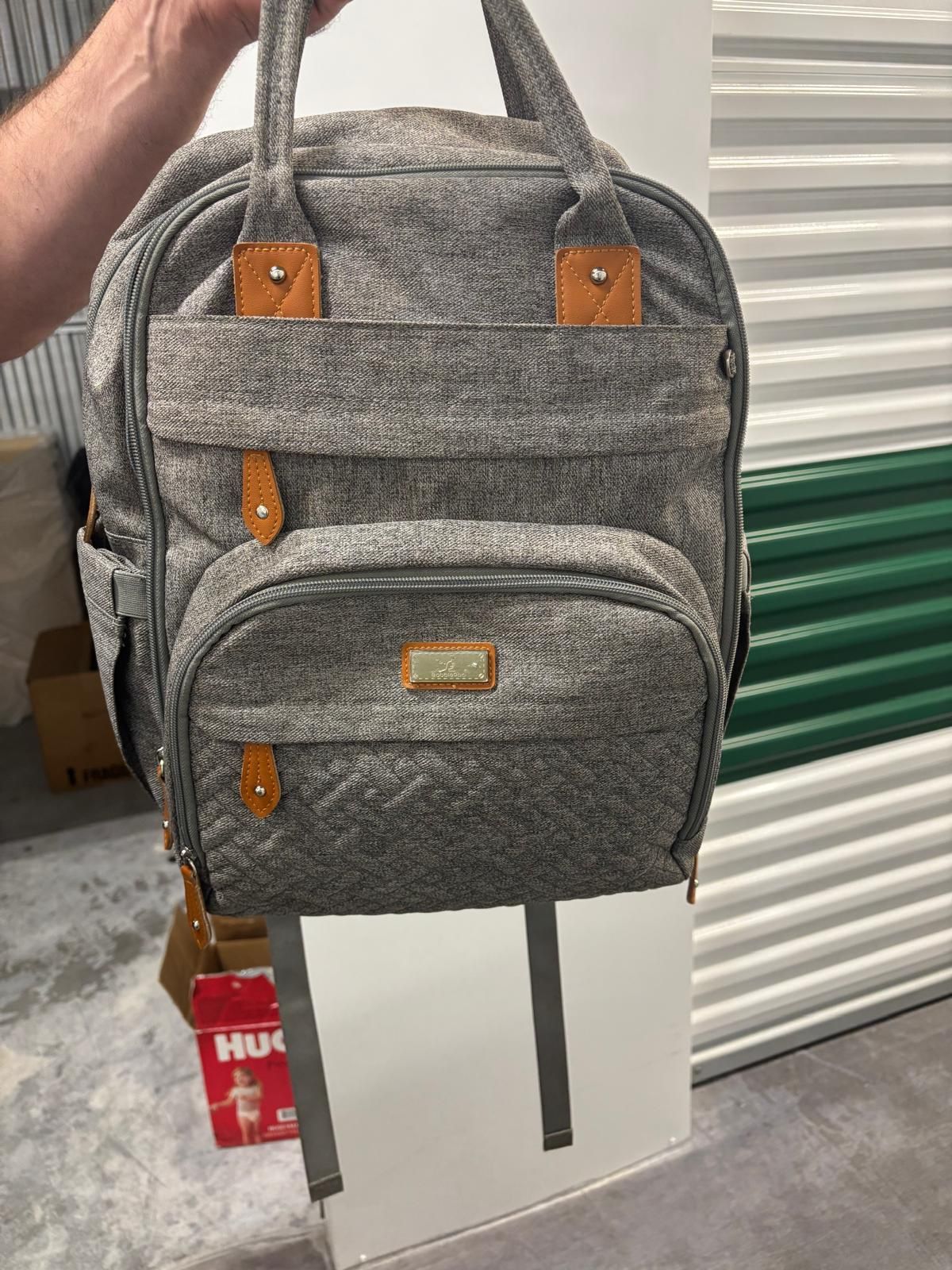 Bobbleroo diaper bag backpack $25