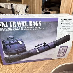 Ski travel bags