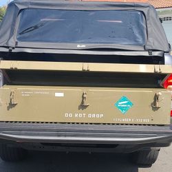 Moving Must Go Military Missile Storage Container Trunk
