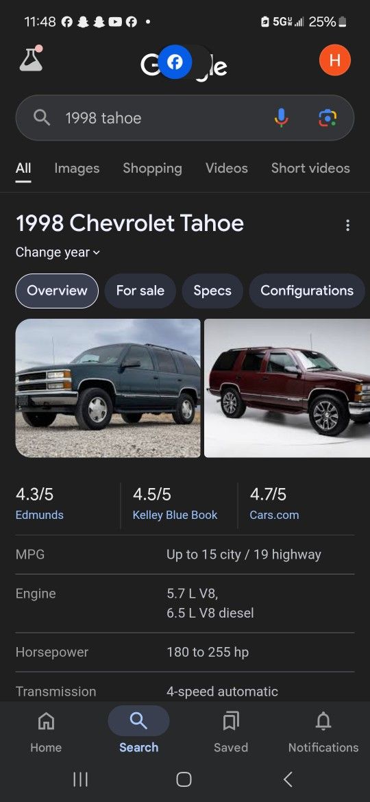 1998 Tahoe 4wd Transmission
