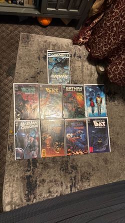 DC Batman Comic Book Lot of 9