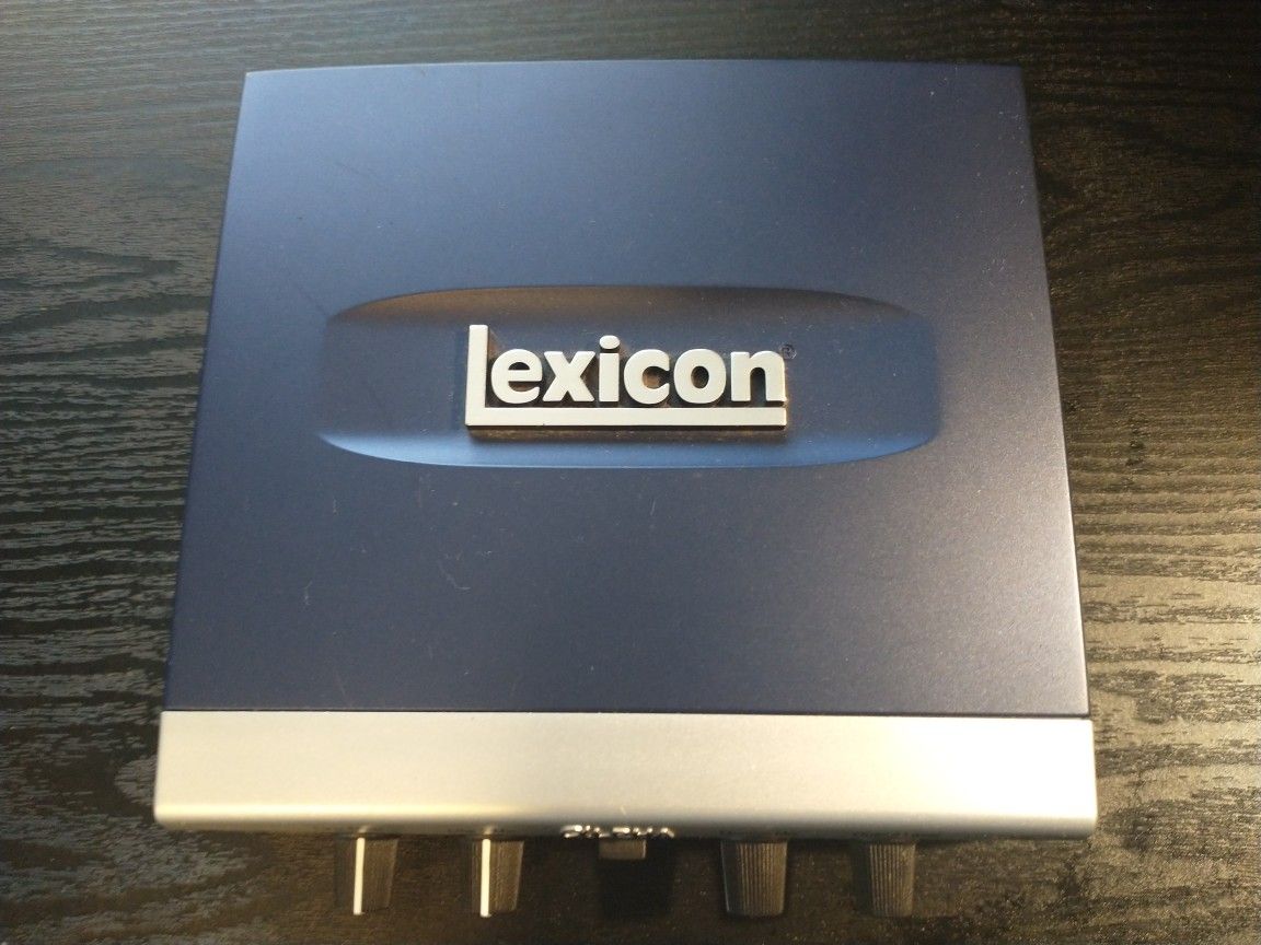 Lexicon Alpha LEXALPHAV Multi-Channel Desktop Recording Studio *NO Cords*