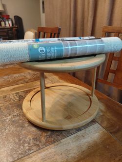 Table Turntable with 3pk drawer liners $8