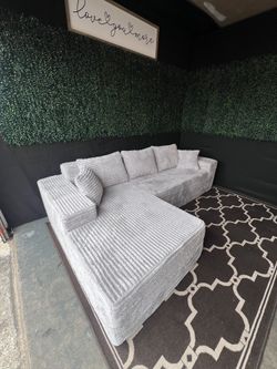 Boneless Corduroy Sectional