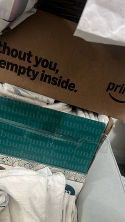 Box of free diapers