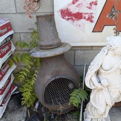 Antique Wood Burning Stove Heater