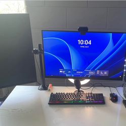 Dual Monitor + Mount Bundle 