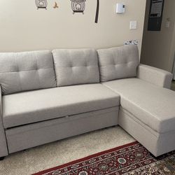 Convertable Sectional/reversible Sofa Set