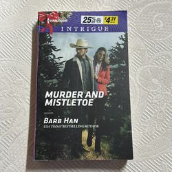 Murder And Mistletoe - Harlequin Paperback Book By Barb Han