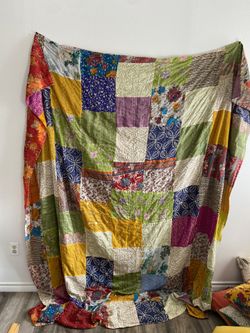 Large Kantha Blanket