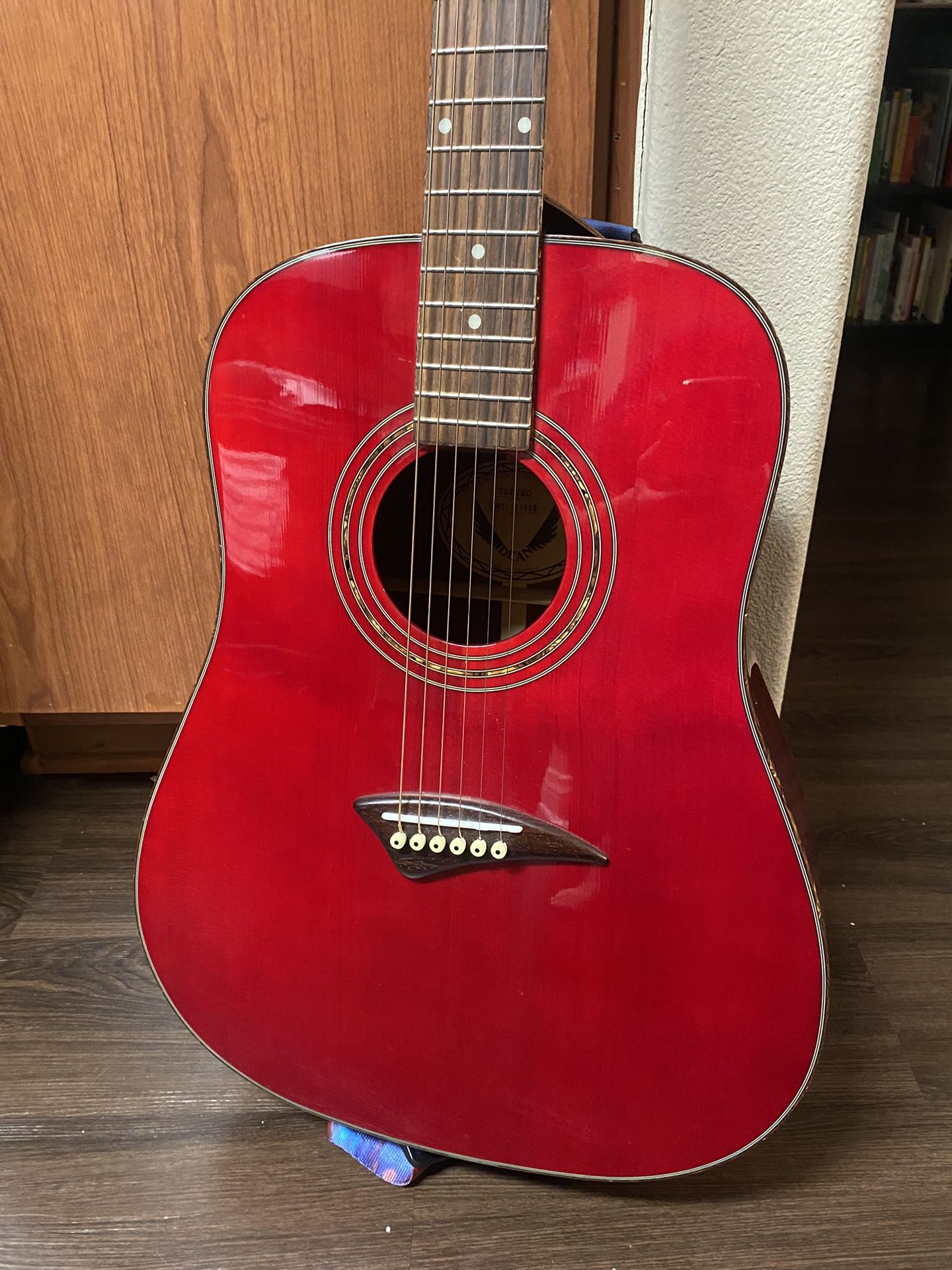 Red Dean Acoustic Guitar